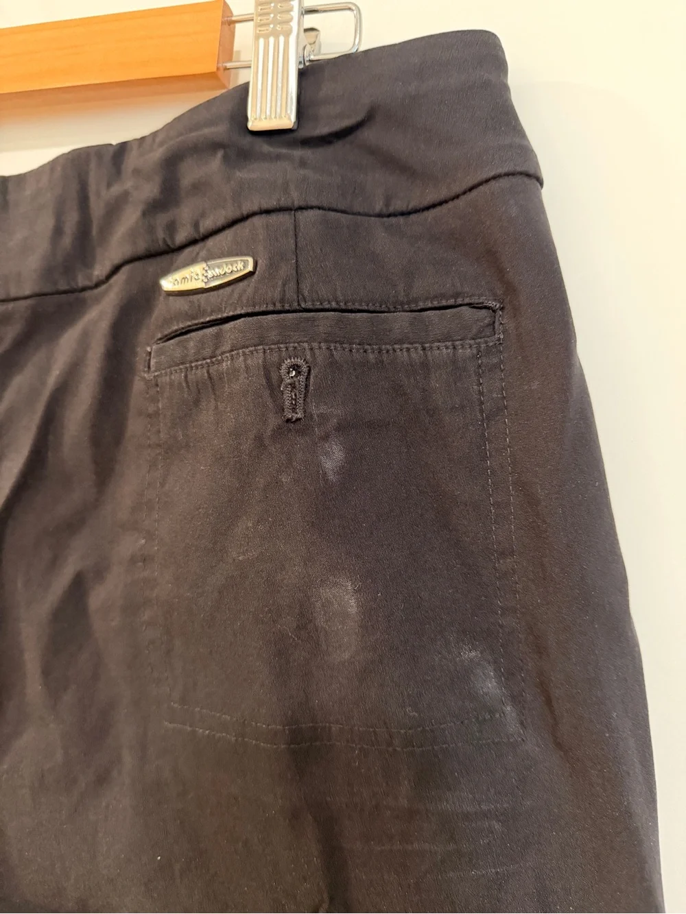 jamie sadock Black Cargo Bermuda Shorts